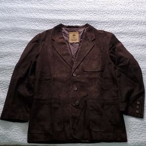The Territory Ahead Suede Leather Sport Coat